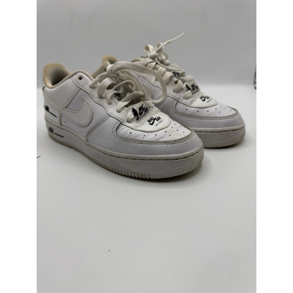 Nike Air Force 1 Low TD 'Double Air White Black' (CW0986 100) Shoes‎ Size: 4Y